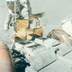 Illustration for article titled The crappy photos of NASAs golden era you never get to see